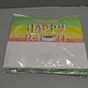 5 x Oletx 13" Rainbow Gift Bags Happy Birthday Party Favor Paper Bags Set with Tissue Paper Greeting Card for Women' Birthday Party, Wedding, Anniversaries, Monther's Day