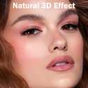 Boobeen Face Liquid Highlighter Makeup Stick, Long-lasting Waterproof Shimmer Bronzer, Silky Smooth Cream Highlighter, Three-dimensional Shimmer