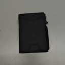 Wallet for Men Wallet with Slim Pop Up Card Holder 9-13 Cards, Bifold Minimalist Smart Wallet RFID Blocking Credit Card Holder with ID Window & Stretchable Cash Slot Compact Metal Aluminum Card Case (Black)