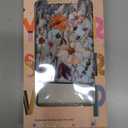 for iPhone 17 Pro Max Case Cute - Wireless Charging Compatible - Dual-Layer Hard Shell + Silicone Cover - Aesthetic Protective Phone Case for Women - Marble Pressed Flowers