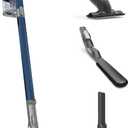 Shark Cordless Pet Plus Vacuum with HEPA Filter, Powerful Suction, Lightweight, 40min Runtime, Anti-Allergen Complete Seal, PowerFins, Self-Cleaning Brushroll, for Carpets & Hardfloors, Blue, IZ361H