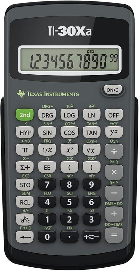 Texas Instruments TI-30Xa Scientific Calculator