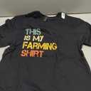 This is My Farming Shirt Funny Mens Farmer Tractor Cow Farm T-Shirt, M