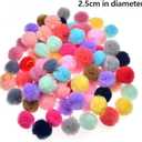 100pcs Dog Hair Bows, Small Puppy Grooming Bows with Rubber Bands - Mix Dainty Handmade Hair Accessories for Pet Yorkie and Tiny Dogs