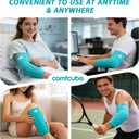 Elbow Ice Pack Wrap for Tendonitis & Tennis Elbow, 2 Hours Long Lasting Cold Compression Flexible Ice Pack Sleeve, Pain Relief for Golfers Arm, Arthritis, Injuries, One Siz