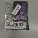 for iPhone 17 Pro Max Wallet Case Compatible with Magsafe, Magnetic RFID Blocking Card Holder Kickstand 2 in 1 Detachable Case for iPhone 17 Pro Max 6.9", Purple