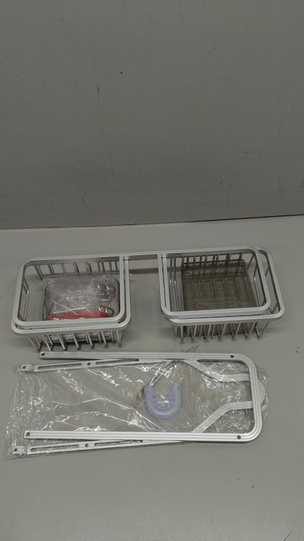 wall-mounted or over-the-sink storage organizer