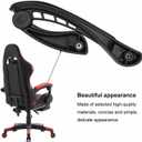Generic 2Pcs Universal Office Chair Armrest Replacement Convenient Accessory Movable, 4 Holes, 37cmx6.5cmx28cm