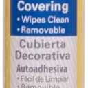 Magic Cover Adhesive Vinyl Paper, Multi-Functional Shelf Liner for Lining Drawers and Shelves, Waterproof and Durable, 18" x 50', Yellow