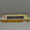 SOULION R50 Bluetooth Computer Speakers, 3.5mm PC Sound Bar for Desktop Monitor, Wired USB Powered & Colorful LED Lights with Switch Button, Surround Sound Soundbar PC Spearkers for Computer (Dark Grey)