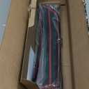 Hoolcar for 4Runner Matte Black Tailgate Door Window Pillar Posts Trim Fit for 2010-2023 4Runner Back Rear Door Glass Molding Panel Cover Trim Exterior Accessories