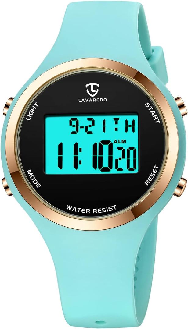 NN BEN NEVIS Watches for Women, Digital Watch Womens Outdoor Sport with Alarm/Stopwatch/Chronograph/Back Light, Gifts for Teen Girls/Women
