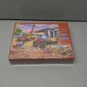 Puzzles for Kids Ages 4-6 2x60 Pieces Jigsaw Puzzles for Toddlers 3-5,6-8,Fun Bulldozer & Truck Toys,2 in 1 Pack Educational Construction Site Games for Boy & Girl, 15.36 x 11.22 inches