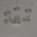 6 Pcs Wreath Door Hanger Clear Heavy Duty Suction Cup Hooks 11 lb Removable Reusable Window Glass Door Wreath Holder for Christmas Kitchen Shower Bathroom Decorations