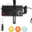 Hot Ribbon Cutter and Sealer Electric Machine with Screwdriver, Lightweight DIY Accessories Strap Cutter, Heat Thermal Cutting for US Plug, Braided Belt or Ribbon Nylon Band Rope Cortadora de Liston