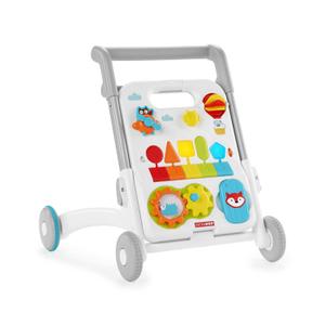 Skip Hop Baby Walker 4-in-1 Sit to Stand Convertible Light Up Walker with 40+ Activities Explore & More Age 6m+