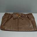 Yousify Womens Leather Jacket Oversized Faux Casual Zip Up Bomber Motorcycle Jackect Trendy Fall Winter Clothes S-XXL (Dark Brown) 
XL