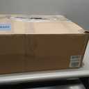 Area Rug 10x12 Washable Vintage - Soft Traditional Rugs for Living Room Large Non Slip Backing with Low Pile Farmhouse Oriental Retro Carpet for Bedroom Dining Room or Home Office - Tea Brown