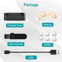 OTC Hearing Aids for Seniors & Adults - Rechargeable, 25+ Hour Battery Life, Advanced Noise Cancellation, 5-Level Volume & Memory, Clear Sound, Comfort-Fit