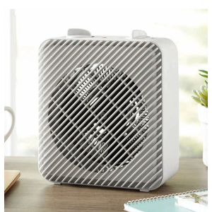 PACK OF 4 Pelonis 1500W 3-Speed Electric Fan-Forced Space Heater White