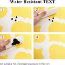 3 x OTOSTAR Set of 4 Waterproof Throw Pillow Covers 16x24 Inch Farmhouse Geometric Square Pillow Cases for Couch Patio Furniture Balcony Garden Outdoor DecorationGeometry70-Yellow