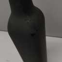 Restaurantware RW Base 16.9 Ounce Olive Oil Dispenser 1 Kitchen Oil Dispenser Bottle  With Stainless Steel Pourer NonLeaking Black Glass Olive Oil Pourer For Cooking Or Salad Dressings