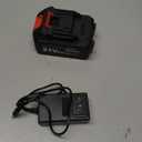 21v Lithium Battery - 4.0 Ah Battery with Charger Adapter Led Indicator Compatible with Leaf Blower