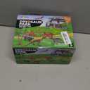 JOYIN Dinosaur Toys with Activity Play Mat & Storage Cage, 19 PCS Realistic Dinosaur Figures & Trees for Toddlers Kids Ages 3-5, Ideal for Boys and Girls Gift