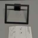 Hand Towel Holder for Bathroom SUS 304 Stainless Steel Towel Ring Heavy Duty Hand Towel Racks Wall Mount Simple Square Towel Hanger, Brushed Finish