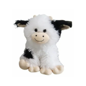 Holiday Home 14" Fluffy Cow Plush