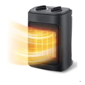 Space Heater, 1500W Electric Heaters Indoor Portable with Thermostat, PTC Fast Heating Ceramic Room Small Heater with Heating and Fan Modes for Bedroom, Office and Indoor Use