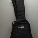 VEKTO 43 Inch Acoustic Guitar Gig Bag for 41/ 42" Guitars, 900D Waterproof Oxford, 10mm (0.4") Padded Soft Case with Neck Strap, Reinforced Bottom, Dual Adjustable Backpack Straps, Black