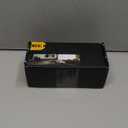 Matte Black Door Knobs,Interior Door Knob with Lock,Coastal Style Door knob for Privacy and Bedroom (Bath or Privacy) (1)