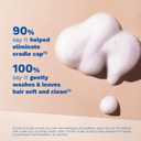 Mustela Foam Shampoo for Newborns - Baby Shampoo for Cradle Cap with Naturally Derived Avocado Oil Polyphenols - Fragrance-Free - 5.07 fl. oz, Exp: 10/20/2028