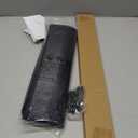 VIVO Black 71 inch Under Desk Privacy and Cable Management Organizer Sleeve, Wire Hider Kit Panel System, DESK-SKIRT-71