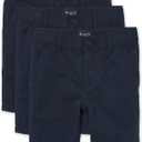 Stretch Chino Shorts (Black, 8)