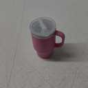 Bella's Friends Handy Mini Tumbler  Adorable 9oz Sippy Cup for Toddlers 1-3 years old, Flexible Straw, Stainless Interior & Silicone Body, LeakProof, Dishwasher Safe, Ideal for Travel or At Home (Peony)