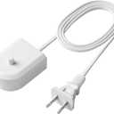 Replacement for Philips Sonicare Toothbrush Charger HX6100 Charging Base Flosser, HX3000 / HX6000 / HX8000 / HX9000 Series Portable Waterproof Electric Toothbrush Power Cord 3.3Ft