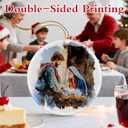 Christian Gifts: Nativity Scene Christmas Ornaments | Religious Christmas Decorations, Christian Holiday Decor, Holy Family Ornament, Religious Gift, Baptism Gift & Unique Faith Festival Gifts