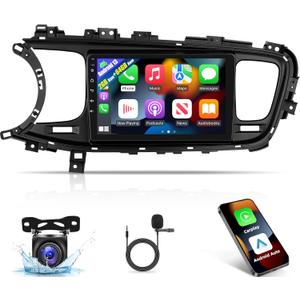 [2G+64G] Car Radio for Kia K5 Optima 2013 2014 2015, Android Kia K5 Stereo with 9 inch Touch Screen, Carplay/Android Auto/1080P/Bluetooth/WiFi +AHD Backup Camera