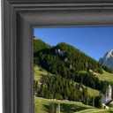 16x36 inch Picture Frame Solid Wood Black,Suitable for Panoramic Photo Frame/Posters/Painting/Group Photo/Puzzle (A23B1636)