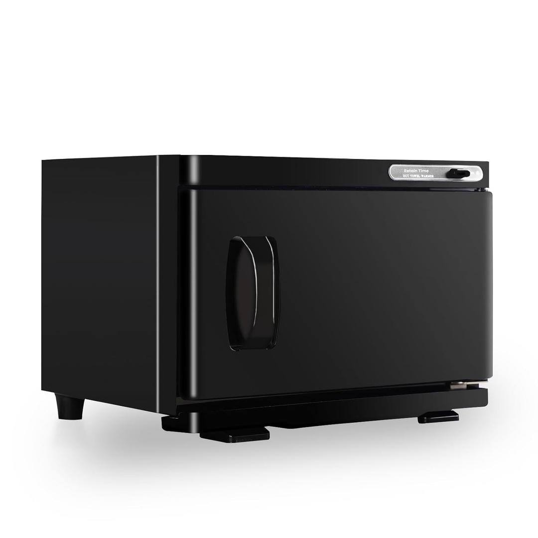 8L Professional Towel Warmer, Hot Towel Warmer, The RetainTime Towel Warmer is Suitable for Salons, Beauty, Spas, Pedicures and Other Professional Stores.(Black Towel Warmer)