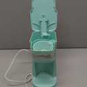 Elite Gourmet EHC113M Personal Single-Serve Compact Coffee Maker Brewer Includes 14Oz. Stainless Steel Interior Thermal Travel Mug, Compatible with Coffee Grounds, Reusable Filter, Mint