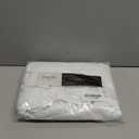 Sleepy Town Queen Size Bed Sheets - 3 Piece - NO Flat Sheet Included - Queen Sheet Set - Soft, Comfy & Cooling - Easy Care - Wrinkle & Fade Resistant - Brushed Microfiber - Deep Pocket Sheets (White)