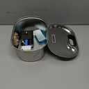 Cat Water Fountain Wireless - Stainless Steel 3.2L/108oz Cordless Pet Fountain - Battery Operated Automatic Water Dispenser for Cats Indoor, with Motion Sensor & Quiet Pump