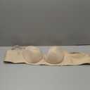Vanity Fair Women's Full Figure Beauty Back Smoothing Bra, 4 Way Stretch Fabric, Lightly Lined Cups up to H (Wirefree - Beige, 46D)