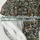 RICHTRUE Camo Boxer Shorts Women Cute Graphic Y2k Shorts Colorful Summer Bottoms 2025 Trendy (M)