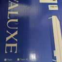 VALUXE 4 Inch Gel Memory Foam Mattress Topper Queen Size High Density Cooling Pad Pressure Relief Bed Topper (with Removable & Washable Bamboo Cover)