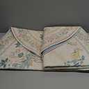 Wonnitar Pink Rugs for Bedroom Girls, 5x7 Washable Rug for Nursery Decor, Boho Soft Floral Carpet Non Slip, Indoor Ultra-Thin Floor Carpet for Baby Kids Room Living Room Dorm