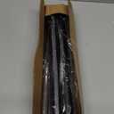 CorkLatta Black Shower Curtain Rod 31 to 80 Inch,1 Inch Diameter Adjustable Spring Tension Stainless Steel Telescoping Rod, Easy Install, No Rust